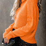 turtleneck pullover sweater
