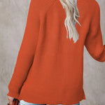 🧹Women'S Solid Color Casual V-Neck Pullover Sweater