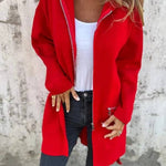 Solid Color Casual Women's Coat
