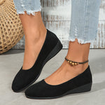 Lioren | Cozy Wedge Footwear