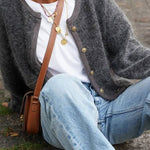 Women's Cozy Seahorse Knit Cardigan