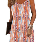 Women's Summer Vacation Sleeveless Dress