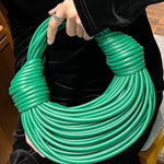 Fashion Solid Color Tasseled Bags Accessories