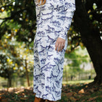 The Emmaline Wild Horse Toile Dress