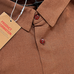Men's Summer Fashion Slub Linen Long Sleeve Shirt