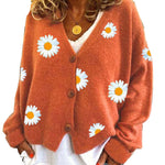 Chrysanthemum Sweater Women's Cardigan