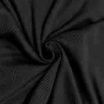 Skinny Solid Color Split-Joint High Neck T-shirts