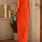 CANETTA plain crewneck dress