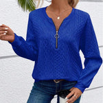 EMMA��� |  Elegant Quarter-Zip Sweater