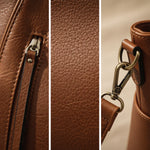 Double Zipper Shoulder Bag