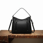 Double Zipper Shoulder Bag