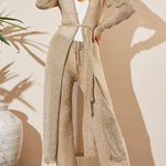 SHAMIRA SEMI SHEER ROBE
