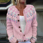 Beatriz | Cozy Pink Cardigan