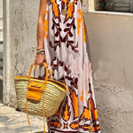 Ethnic Printed Loose Cami Maxi Dress
