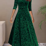 Yadira | Luxurious Velvet Elegance Gown