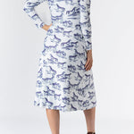 The Emmaline Wild Horse Toile Dress