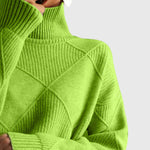 Angela��� Turtleneck Knit Sweater
