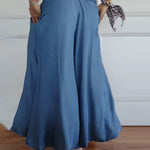 Jasper | High-waisted smocked trousers