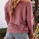 Overside Off the Shoulder Sweatshirt