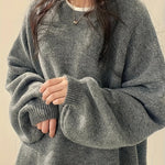 Lumi ��� Soft Knit Crew Neck Sweater