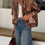 Melina Satin Bomber Jacket