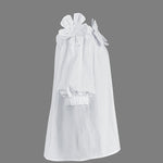 Loose Applique Solid Color Three-Dimensional Flower Off-the-shoulder Blouses&shirts Tops