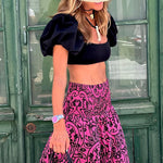 Plan for Paradise Floral Smocked Waist Maxi Dress
