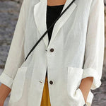 Versatile Long Sleeved Casual Loose Suit Jacket