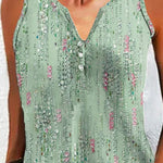 Loose Plus Size Printed Split-Joint V-Neck Mini Dresses