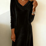 Lunori™ | Frosina Velvet Dress