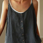 Women's Cotton Casual Loose Tank Top