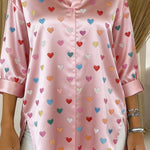 Women'S Casual Color-Block Shirt