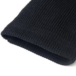 Super Loose Black High-Neck Knitting Batwing Sleeves Sweater Dress