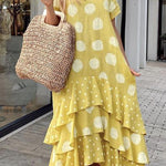 Pop Style Long Casual Dress