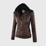 KAROLINE��� Chic and Distinctive Leather Jacket