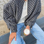 Oversized Bomber Jacket