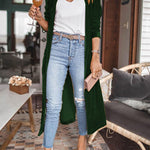 Cheering My Way Velvet Kimono Coat