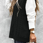 Oversized Vest Knit Sweaters Tank Pullover Fall Outfit