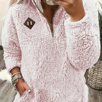 Ayla ��� Ultra-Soft High-Neck Fleece Pullover