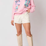 Christmas Soldier Sequined Fashion Casual Sweatshirt