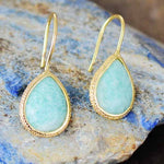 Yuriyawi' Amazonite Drop Earrings