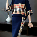 Bodycon High Waisted Plaid Skirts Bottoms