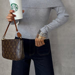MULTI-POSITION GRAY BASIC SWEATER