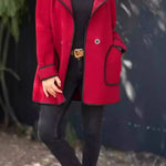 Temperament Suit Collar Double-Sided Wool Jacket