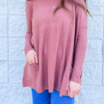 BOYFRIEND POCKET SWEATER