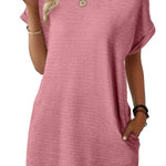 Women's Lightweight Summer T-shirt Dress with Pockets