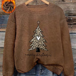 Luna ��� Fluffy Heart-Button Knit Sweater