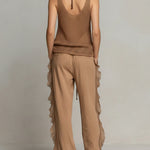 Bohemian Style Openwork Knit Loose Vest