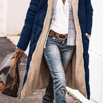 Casual Street Solid Patchwork Hooded Collar Outerwear