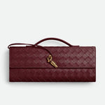 Woven Lock Handbag for Evenings